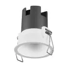 Ledvance LED Spot Twist Pro Aluminium White Reflector 5W 400lm 30D - 830 Warm White | 70mm - Cutout 65mm - IP20