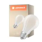 Ledvance Classic LED E27 Pear Filament Frosted 2.2W 470lm - 827 Extra Warm White | Dimmable Replaces 40W
