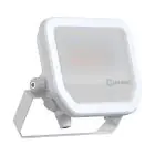Ledvance LED Floodlight Aluminium White 17W 2400lm 100D - 865 Daylight | IP66 - Symmetrical