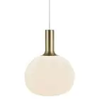 Nordlux Alton 25 Pendant Glass White | Suitable for 1x E27