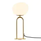 DFTP by Nordlux Table Lamp Shapes Glass and Metal Brass | Suitable for 1x E27