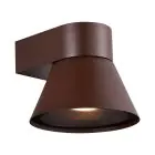 Nordlux Kyklop Cone Wall Light Aluminium Rusty | Suitable for GU10