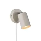 Nordlux Explore Wall Light Metal Beige | Suitable for GU10