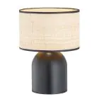 Emibig Table Lamp Aspen Steel Black | Suitable for 1x E27 - Max 15W