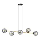 Emibig Pendant Gravity Steel Black | Suitable for 6x E14 - Max 10W