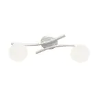 Emibig Ceiling Light Opus Steel White | Suitable for 2x E14 - Max 10W