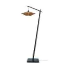 Good&Mojo Floor Lamp Bali Bamboo Black | Suitable for 1x E27 
