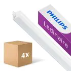 Multipack 4x Philips LED Batten Ledinaire BN021C 10W 960lm - 830 Warm White | 60cm
