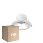 Multipack 6x Noxion LED Downlight Apollo V2.0 6-12W 720-1500lm 60D - 830/840 CCT | 145mm - Cutout 120mm