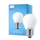 Philips Corepro LED Lustre E27 Ball Frosted 2.2W 250lm - 827 Extra Warm White | Replaces 25W