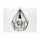 Eglo Pendant Carlton Steel Black | IP20 - Suitable for 1x E27 