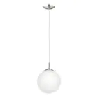 Eglo Pendant Rondo Steel Satin Nickel | Suitable for E27