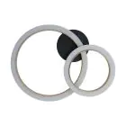 Eglo Ceiling Light Calliera Steel Black Gold 12W 1500lm - 840 Cool White | IP20 - Dimmable 