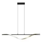 Eglo Pendant Conaprato Steel Brushed Brass, Black 20W 2500lm - 827-840-865 CCT | Dimmable