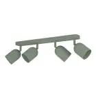 Eglo Ceiling Spot Tilston Steel Green | Suitable for 4x E14
