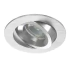 Noxion Recessed Spot Drome MR16 Tiltable Aluminium | Cutout 69mm - GU10 Socket
